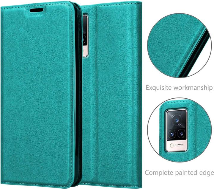 Produktbild Cadorabo Book Invis. Magnet Hülle (Vivo V21)