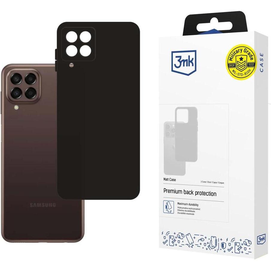 3MK Matt Case Sam M33 5G M336 czarny/black (Samsung Galaxy A33 5G), Smartphone Hülle, Schwarz