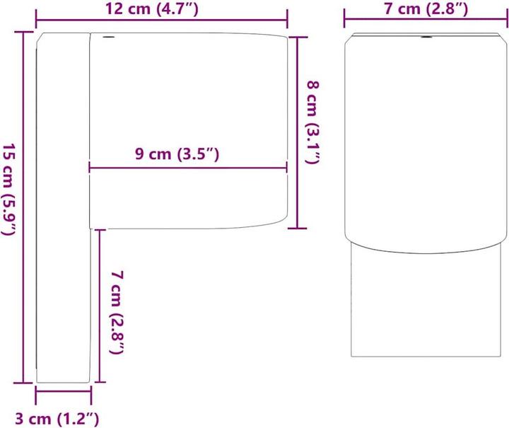 Image du produit vidaXL Aussenbeleuchtung (GU10, IP44)
