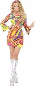 Produktbild Smiffys Flower Power Hippie (M)