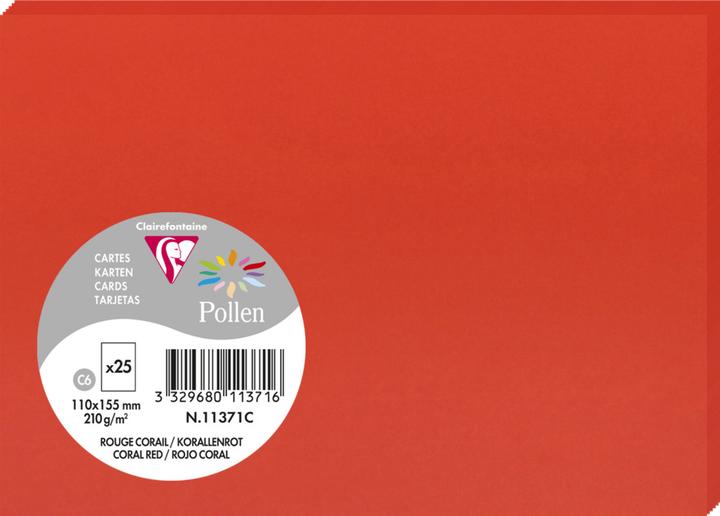 Produktbild Pollen Karten (210 g/m², 25 x, C6)