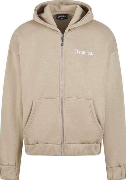 Produktbild Dropsize Super Heavy Oversize Blank Zip Hoodie - 124661 (L)