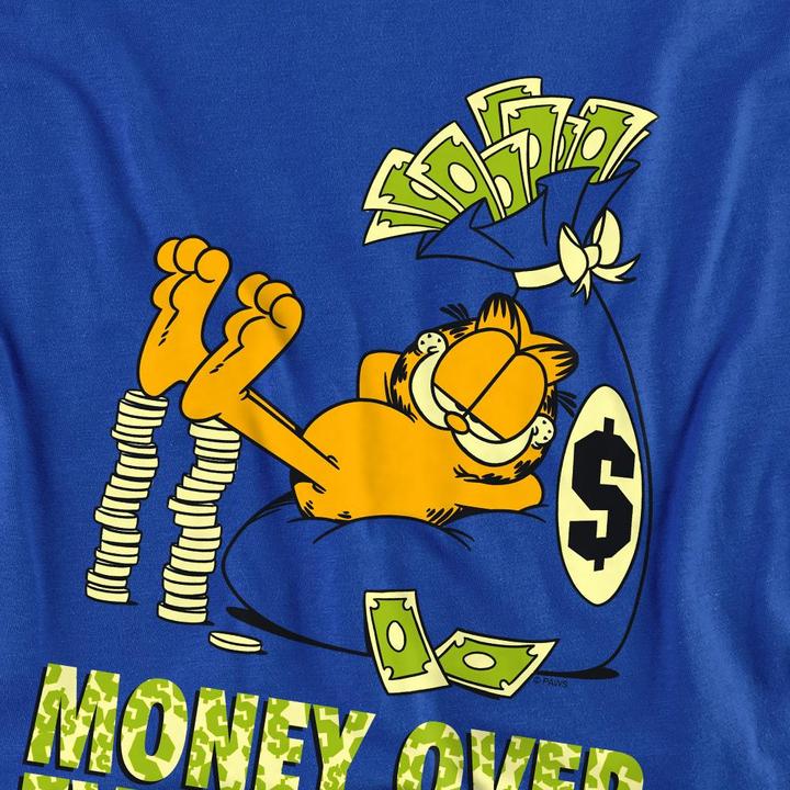 Immagine prodotto Garfield Money Is Everything Felpa Adulto Unisex (XL)