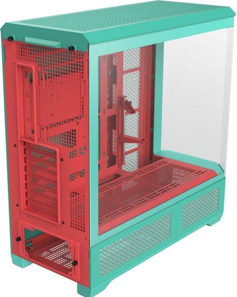 Image du produit Thermaltake "View 600 TG Mint Strawberry" (mATX)