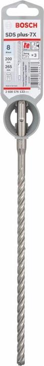 Produktbild Bosch Professional Zubehör EXPERT SDS plus-7X Hammerbohrer, 8 x 200 x 265 mm (8 Millimeter)
