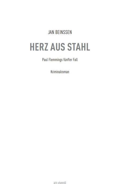 Produktbild Herz aus Stahl (Neuauflage) (Deutsch, Jan Bein'en, 2018)