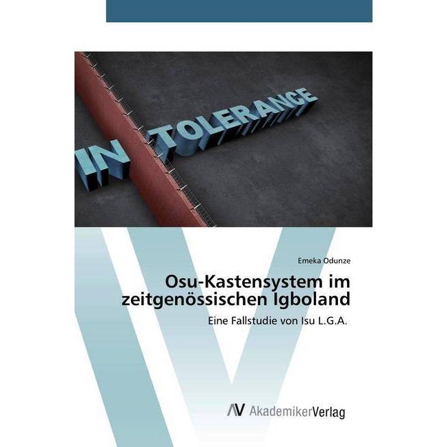 Osu-Kastensystem im zeitgenössischen Igboland, Fachbücher von Emeka Odunze