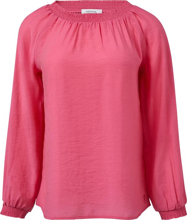 Produktbild Comma Bluse Bluse mit elastischem Ausschnitt (40)