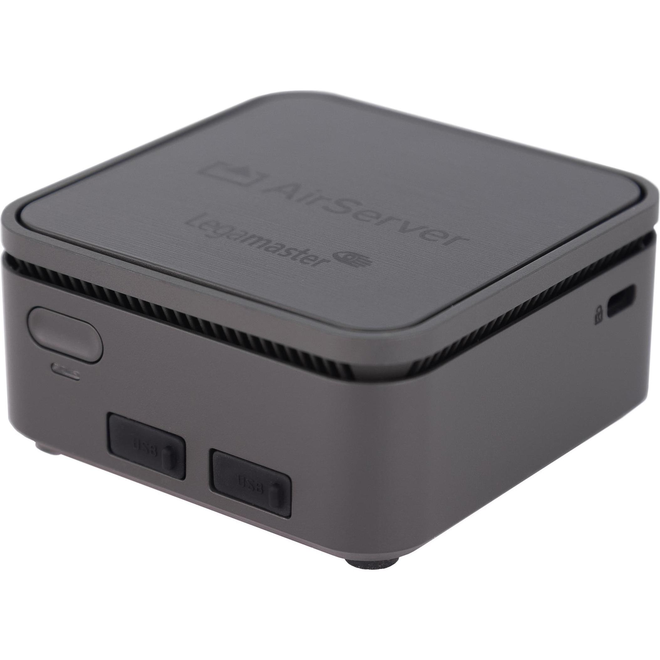 Legamaster AirServer Connect 2 (HDMI 2.0), Wireless Transmitter, Schwarz
