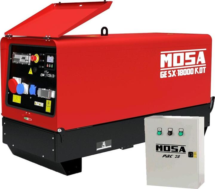 Mosa GE SX 18000 KDT DieselStromerzeugerleise, 144 kW (17137.12 W)