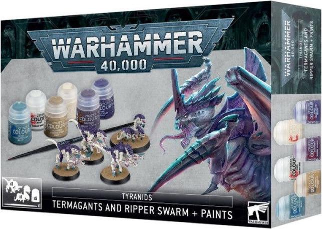 Image du produit Games Workshop Warhammer 40k - Citadel Tyranides Paint Set (Matières plastiques)
