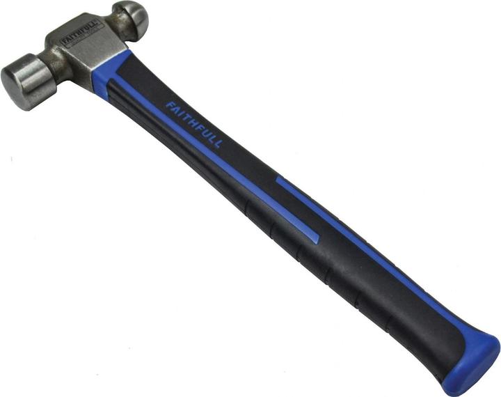 Actual product image Faithfull Ball Pein Hammer, Fibreglass Shaft (454 g)