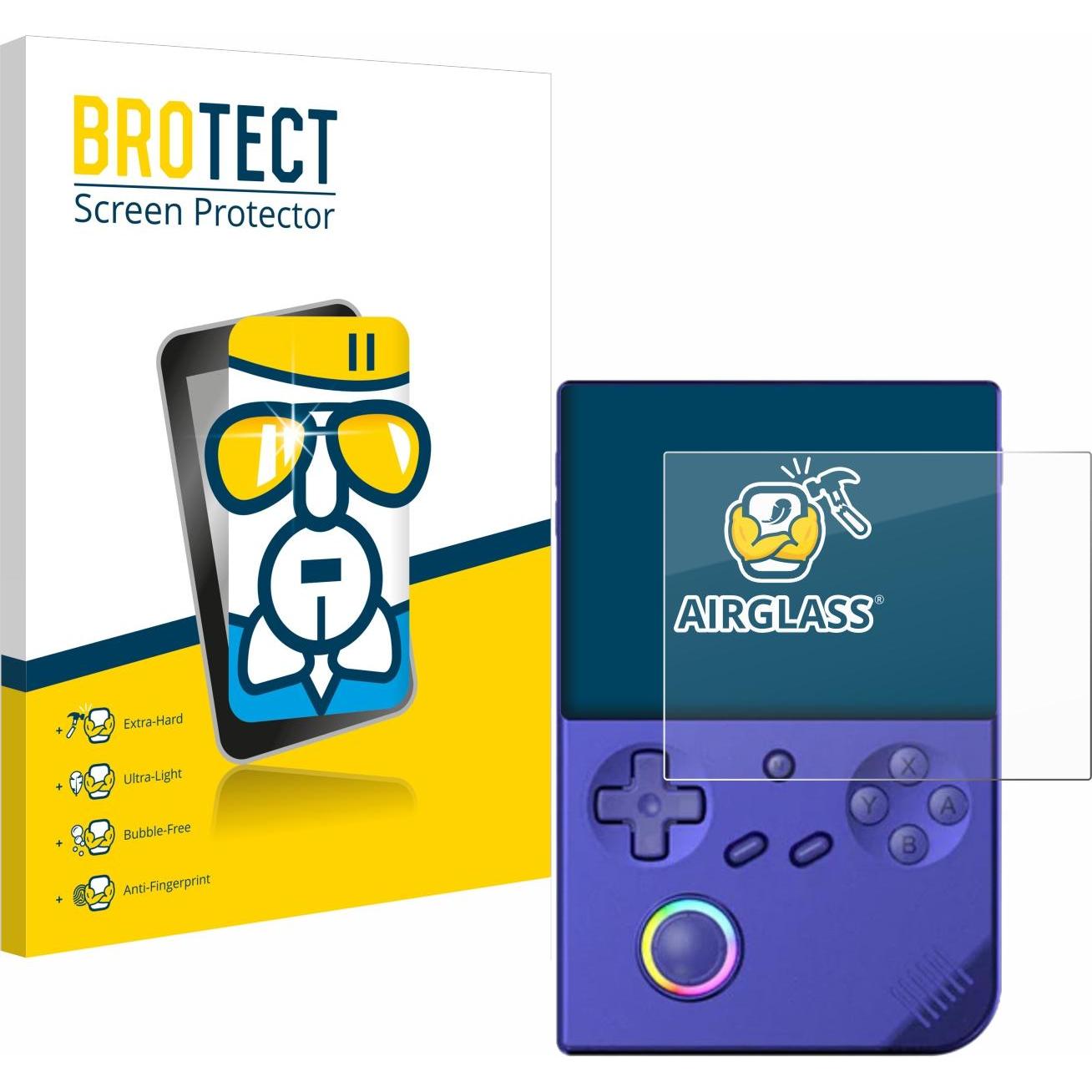 BROTECT Schutzglas Schutzfolie Glas Folie Displayschutz klar, Weiteres Gaming Zubehör, Transparent