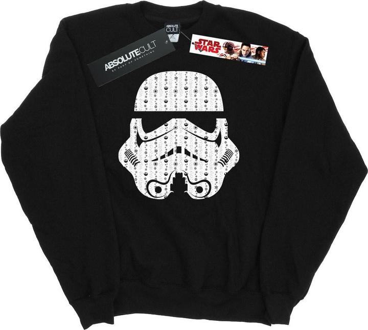Produktbild Star Wars Christmas Stormtrooper Helmet Sweatshirt (XXL)