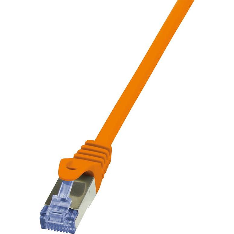 LogiLink Netzwerkkabel (S/FTP, CAT6a, 7.50 m), Netzwerkkabel