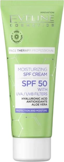 Eveline FACE THERAPY Krem nawilżający SPF50 (30 ml)