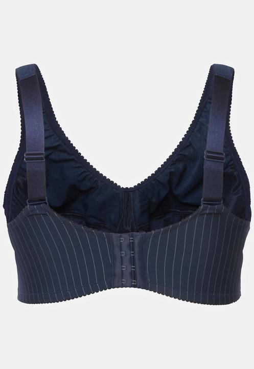 Actual product image Ulla Popken Kelly Pinstripe Support Bra (105 E)