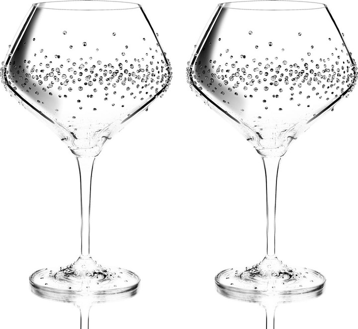 Actual product image Bohemian Grace Hermes red wine glasses (47 cl, 2 Glasses, Red wine glasses)