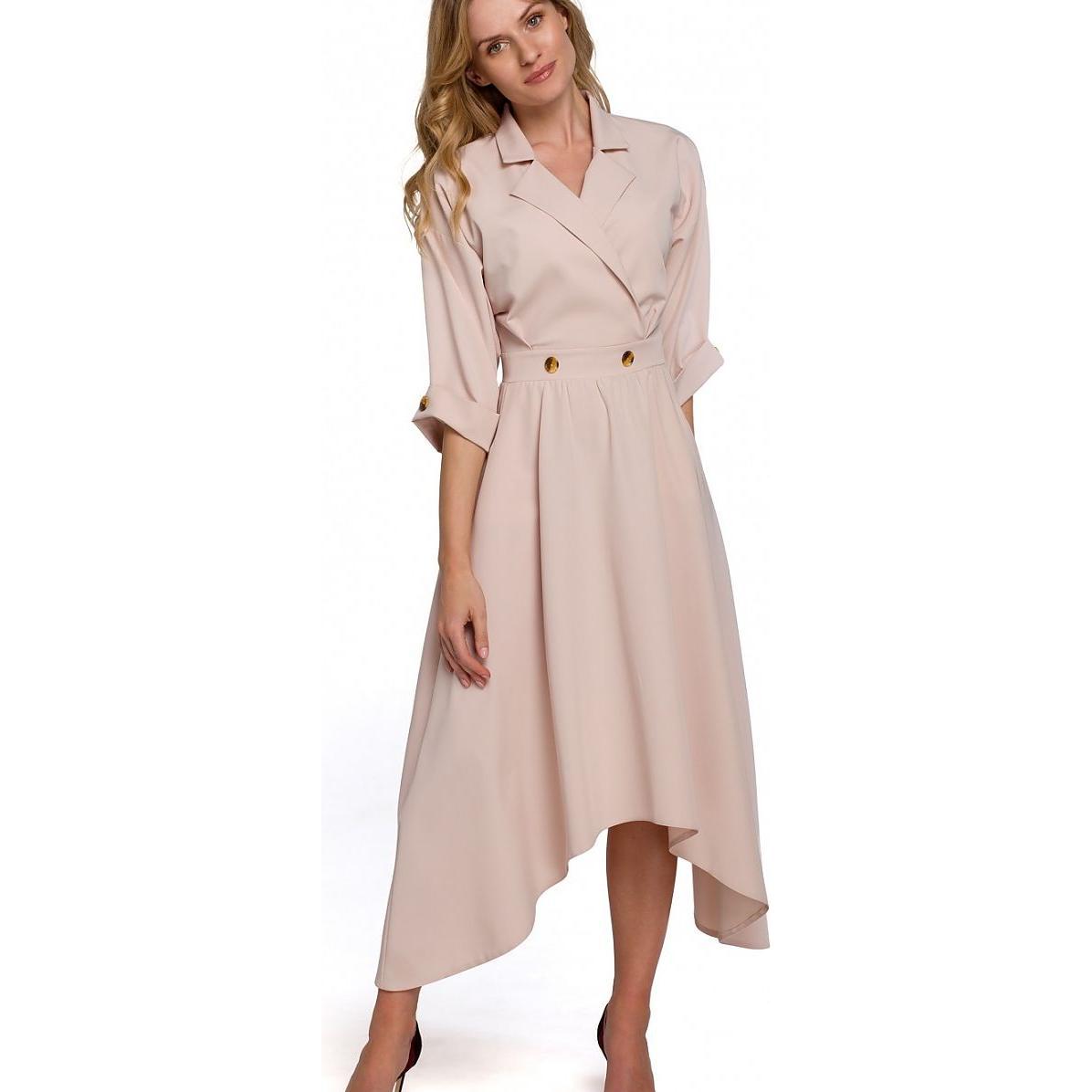 Makover, Kleider, Alltagskleid, Beige, (XXL)