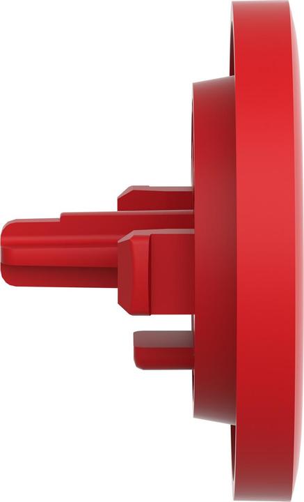 Actual product image Schneider Electric red plain cap for flush PUSHBUTTON