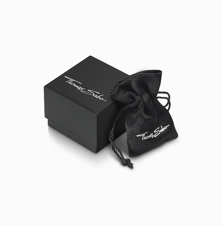 Produktbild Thomas Sabo Ohrstecker Schwarzer Stein (925er Silber)