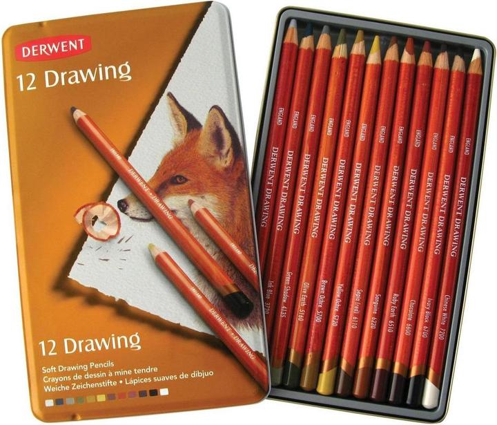 Produktbild Derwent Zeichenstift-Set, 12 Stifte (12x)