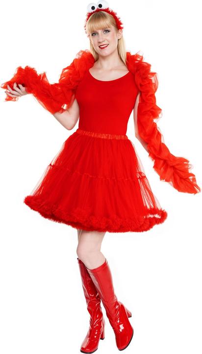 Produktbild Maskworld Die Sesamstrasse Elmo Tutu - Kostüm für Fasching (One Size)
