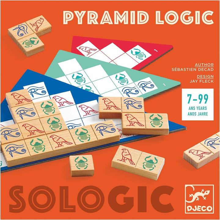 Djeco Logica della piramide (mult) (Multilingue, 1 Giocatori)