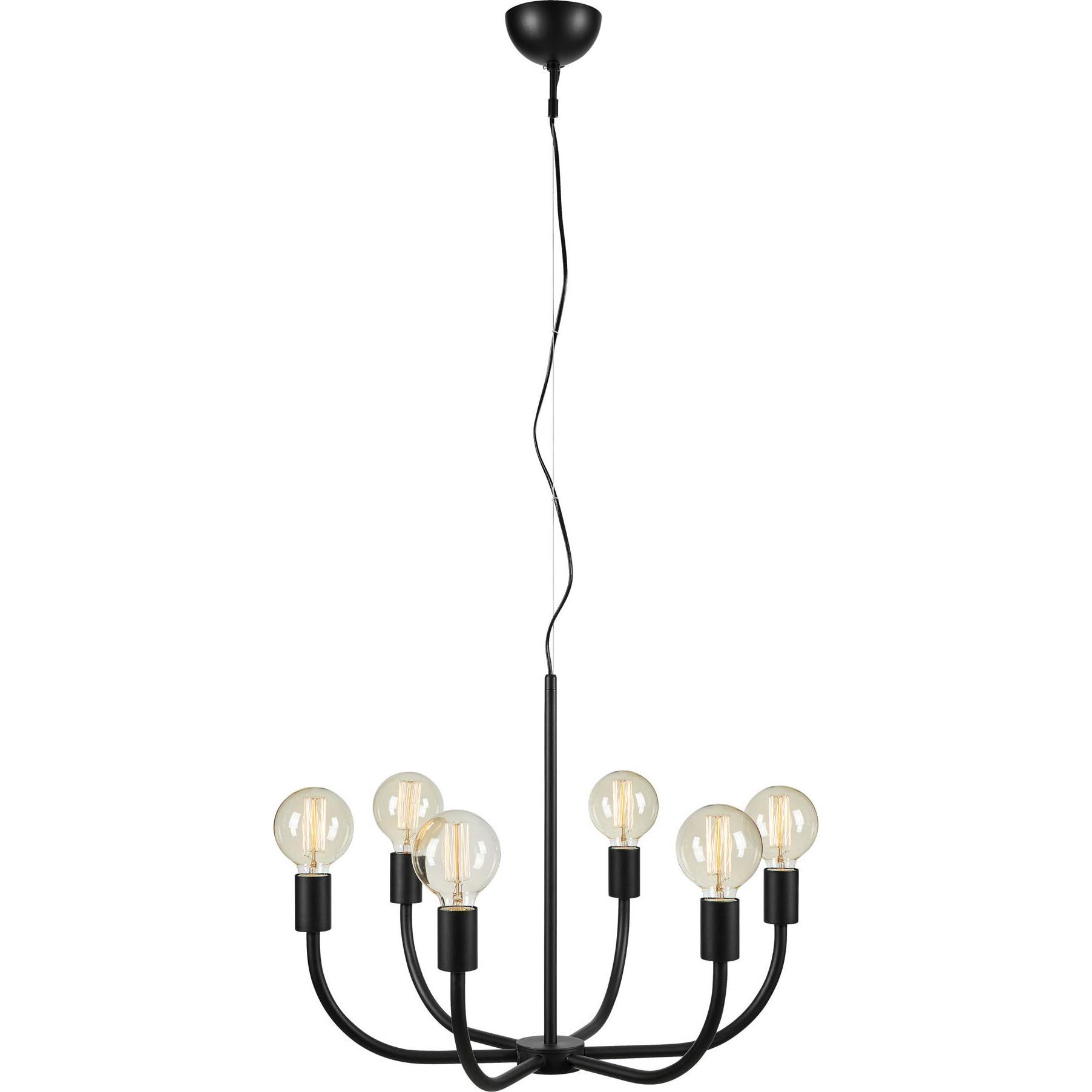 Markslöjd, Lampada a sospensione, AMISTOSO Pendant 6L Black