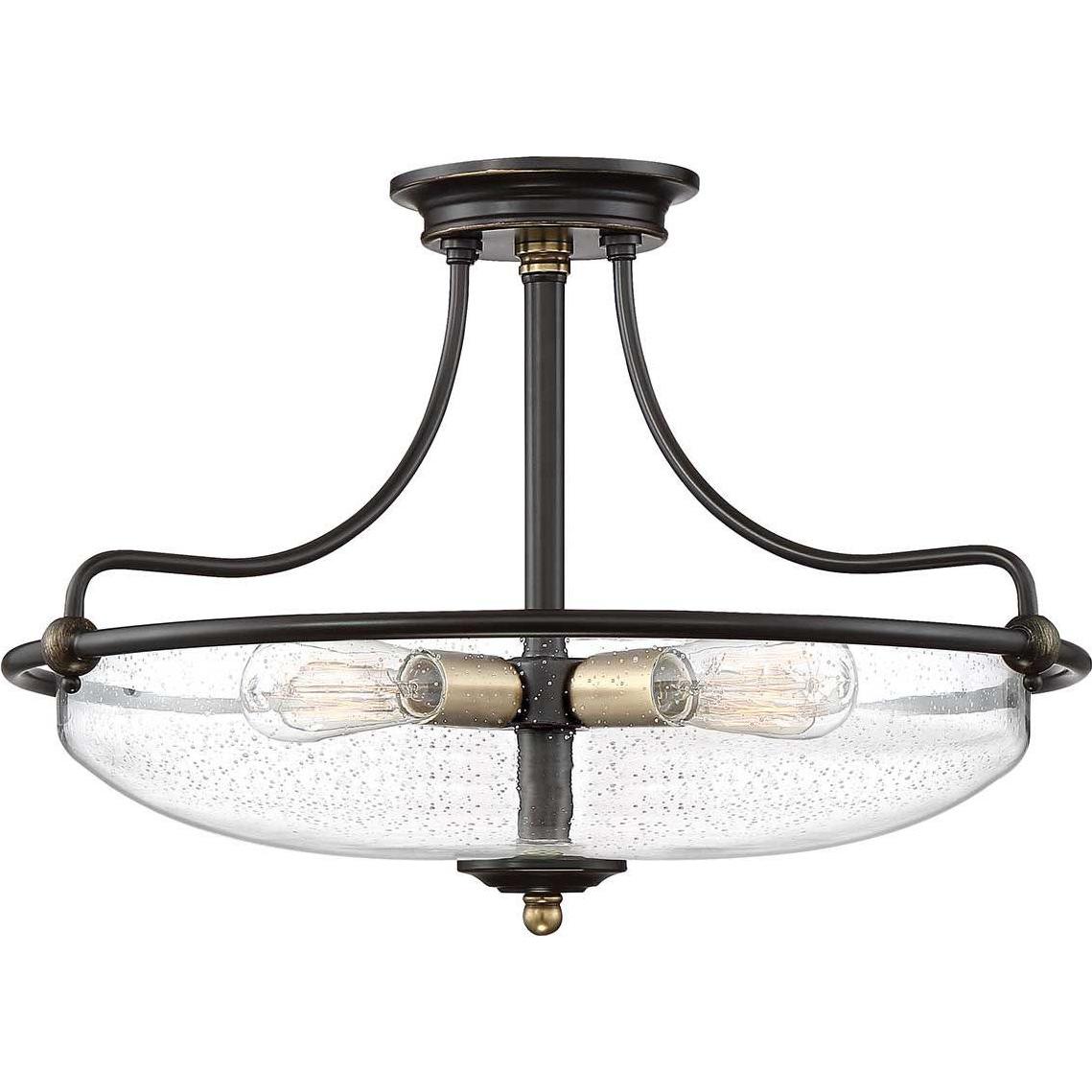 Quoizel Bronzo Applique + Plafoniera, Griffin (E27)