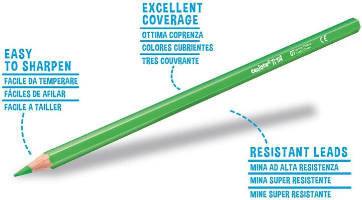 Produktbild Carioca Farbstift Tita E-12 (12x)