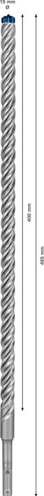 Produktbild Bosch Professional Zubehör EXPERT SDS plus-7X Hammerbohrer, 15 x 400 x 465 mm (15 Millimeter)