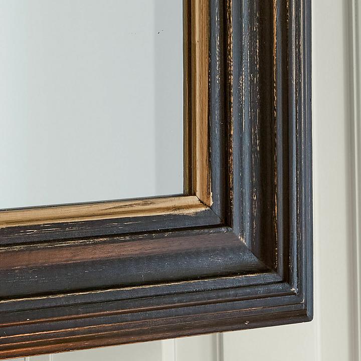 Immagine prodotto Loberon Spiegel Valcienne schwarz/gold (46 x 54 cm)