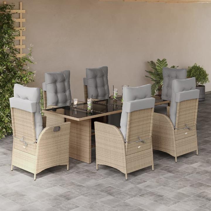 Produktbild vidaXL Garten Essgruppe (190 x 80 x 74 cm)