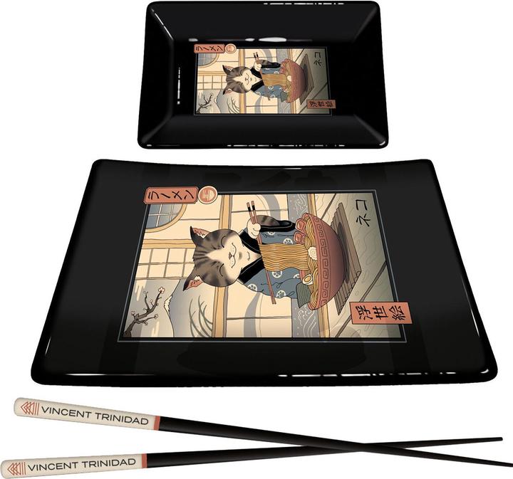 Immagine prodotto Vincent Trinidad Sushiset Neko Ramen Ukiyo in ceramica (2 pz.)