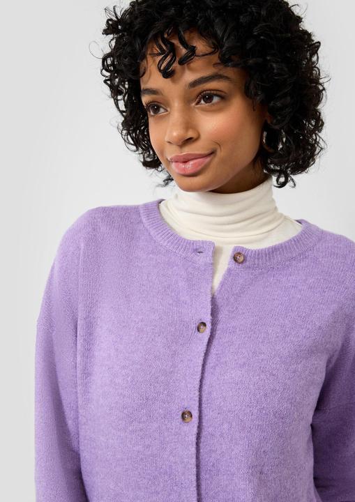 Produktbild s.Oliver Strickjacke Melierte Strickjacke (M)