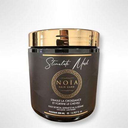 Image du produit Noia NOÏA HAIR Masque capillaire stimulant à l'huile de ricin, à l'extrait d'ail et au sésame 500ml (500 ml)