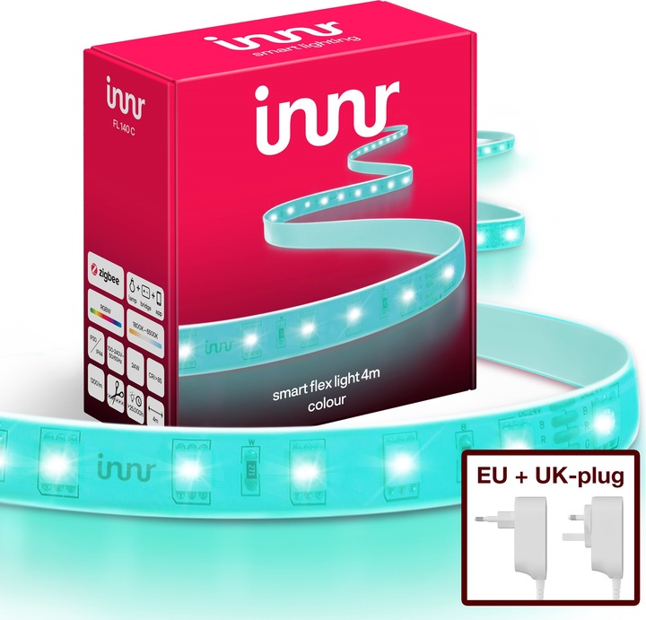 Produktbild Innr Smart Flex strip FL 140 C (Warmweiss, Neutralweiss, Kaltweiss, RGBW, 400 cm, Indoor)