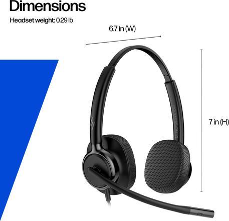 Produktbild HP Poly Mission 4xx (Kabelgebunden, USB-A, USB-C, Google Meet, Microsoft Teams, Zoom)