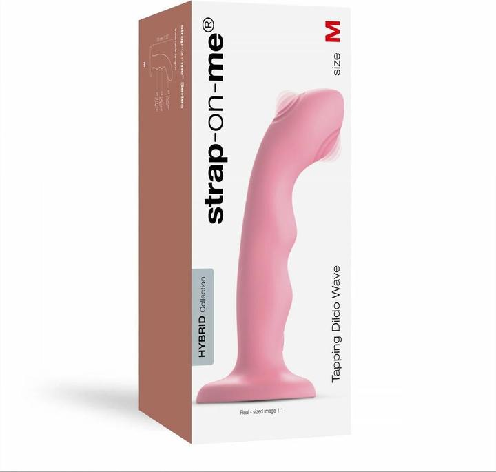 Actual product image Strap-on-me Tapping Dildo Wave