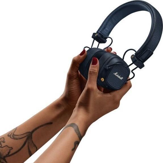 Image du produit Marshall Major V trådløse hovedtelefoner, on-ear (midnight blue) (Pas de réduction du bruit, 100 h, Filaire, Sans fil)