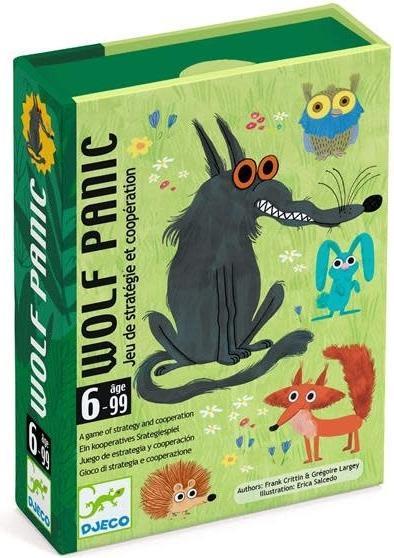 Actual product image Djeco Wolf Panic card game (mult)
