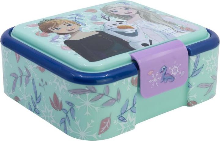 Produktbild Stor Frozen "Snowy Tale" - Lunchbox mit 3 Fächern