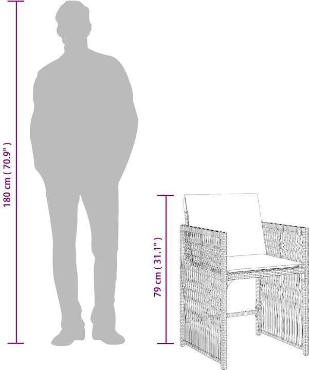 Produktbild vidaXL Gartenstuhl