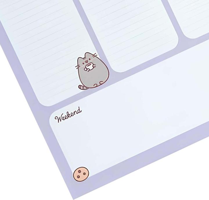 Image du produit Pusheen - Agenda hebdomadaire de la collection Moments, 54 pages A4 (29 x 21 cm)