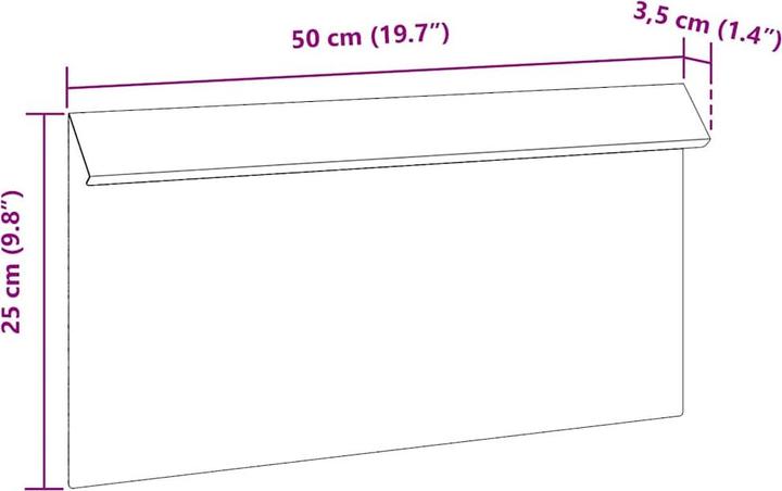 Produktbild vidaXL Schneckenbarriere (50 cm)