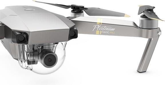 Image du produit DJI Mavic Pro Platinum set Fly More (30 min, 743 g, 12 Mpx)