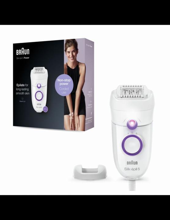 Actual product image Braun SE5505P epilator Silk • èpil® 5
