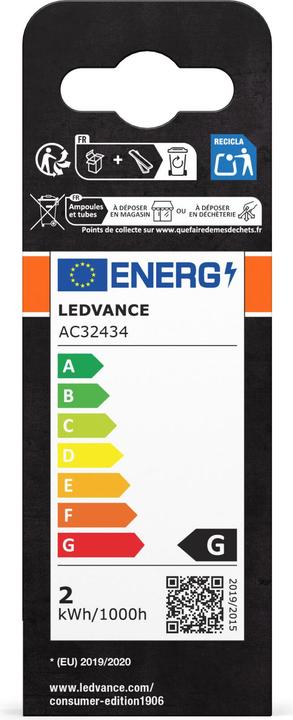 Image du produit Ledvance Lampe LED vintage (E14, 120 lm, 6x)
