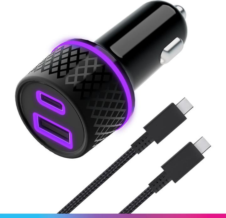 Produktbild Oniverse Ladegerät Autoadapter (60W) - Gaming-Zubehör